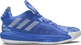 Кроссовки Adidas Dame 6 'Glow Blue', синий fu6809 | blue