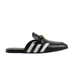 Кроссовки Gucci Adidas x Gucci Horsebit Slipper, черный 721481 aaa71 1090 | black