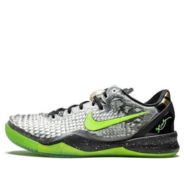 Кроссовки kobe 8 system ss Nike, черный 639522-001 | black/ green/gray/goldyellowgold