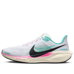 Кроссовки air zoom pegasus 41 Nike, белый hm3703-161 | white/coconut milk/team gold/playful pink