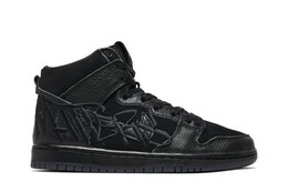 Кроссовки Nike FAUST x Dunk High SB, черный dh7755 001 | black