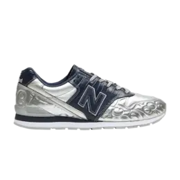Кроссовки New Balance Franck Muller x 996, серебряный cm996fms | silver
