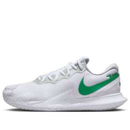 Кроссовки Court Zoom Vapor Cage 4 Rafa Nike, белый dd1579-103 | summit white/kelly green