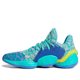 Кроссовки harden vol. 4 gca Adidas, синий fy0894 | blue/gray/yellow