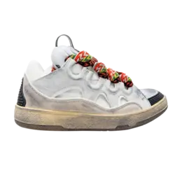 Кроссовки Lanvin Curb Sneaker 'Vintage White', белый fm skrk11 dest a2300 | white