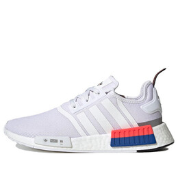 Кроссовки оригиналы nmd_r1 кроссовки Adidas, белый if8028 | cloud white / core black / bright red