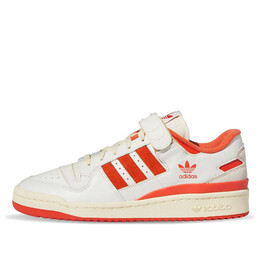 Кроссовки форум 84 низкие Adidas, белый ig3774 | ivory/preloved red/easy yellow