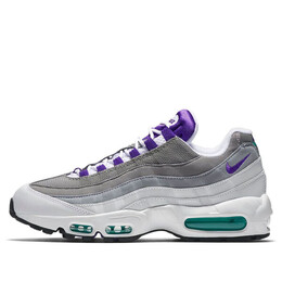 Кроссовки air max 95 Nike, белый 554970-151 | white/crt prpl-emrld grn-wlf g