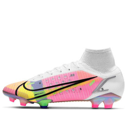 Кроссовки mercurial superfly 8 elite fg Nike, белый cv0958-105 | white/mtlc silver-dk raisin-rage green-indigo burst-black