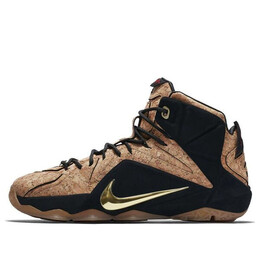 Кроссовки lebron 12 ext Nike, золотой 768829-100 | gold/yellow gold/black