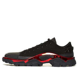 Кроссовки raf simons x new runner Adidas, черный da9295 | black