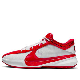 Кроссовки zoom freak 5 pe Nike, белый fj4248-600 | white/red