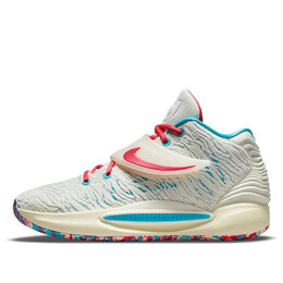 Кроссовки кд 14 эп Nike, синий cz0170-700 | aqua blue/bright pink/white