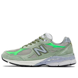 Кроссовки patta x 990v3 сделано в сша New Balance, зеленый m990pp3 | green/gray