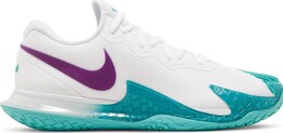 Кроссовки Nike NikeCourt Zoom Vapor Cage 4 Rafa 'White Washed Teal', белый dd1579 153 | white