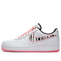 Кроссовки air force 1 низкие Nike, белый cw3919-100 | white/black/multi-color
