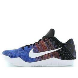 Кроссовки kobe 11 elite low Nike, белый 822522-914 | white/royal blue