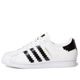 Кроссовки lego x superstar Adidas, белый gw5270 | cloud white/core black