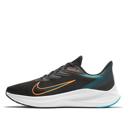 Кроссовки air zoom winflo 7 Nike, черный cj0291-013 | black/orange/blue