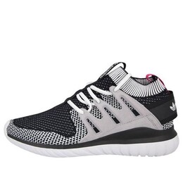 Кроссовки трубчатые nova pk Adidas, белый s74918 | white/black/pink