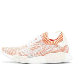 Кроссовки nmd_r1 primeknit Adidas, белый ba8599 | white/solar red
