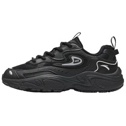 Кроссовки мужские толстые низкие черный/серебряный Anta 912348836-9 | black/silver