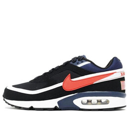 Кроссовки air max bw Nike, черный 819523-064 | black/crimson-midnight navy