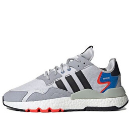 Кроссовки ночные джоггеры Adidas, серый fx6835 | gray/black/white/blue