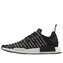 Кроссовки оригиналы nmd_r1 Adidas, черный s76519 | core black/core black-ftwwht