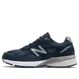 Кроссовки 990v4 сделано в США New Balance, синий u990nv4 | navy/grey/white