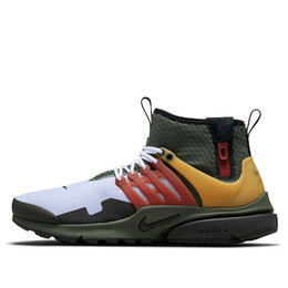 Кроссовки air presto mid utility Nike, зеленый dc8751-300 | green/yellow/orange