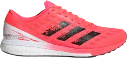 Кроссовки Adidas Adizero Boston 9 'Signal Pink Black', розовый eg4671 | pink