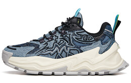 Кроссовки мужские грубые низкие джинсовые сине-черные Anta 912138846-3