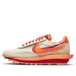 Кроссовки x sacai x clot ldwaffle Nike, белый dh1347-100 | creamwhite/orange