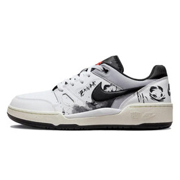 Мужские кроссовки для скейтбординга Full Force Low-Top, белый/черный Nike fb1362-101(team10-水墨小熊猫) | white
