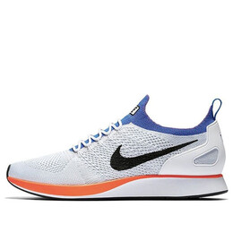 Кроссовки air zoom mariah flyknit racer Nike, белый 918264-100 | white/dark red/pure whitegold