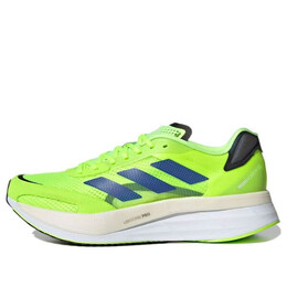 Кроссовки adizero boston 10 Adidas, зеленый h67514 | fluorescent green