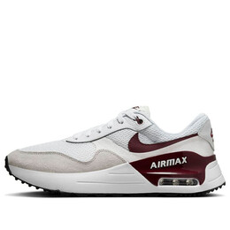 Кроссовки air max systm Nike, белый dm9537-106 | white/dark team red