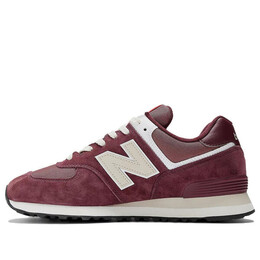 Кроссовки 574 кроссовки New Balance, бордовый u574hmg | maroon / white