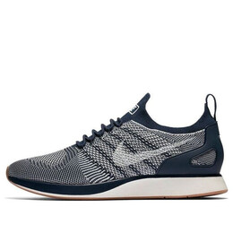 Кроссовки air zoom mariah flyknit racer Nike, синий 918264-400 | navy blue/brown