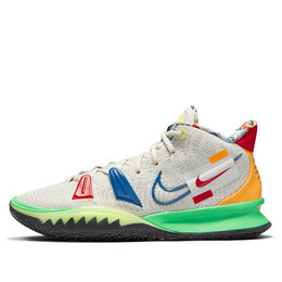 Кроссовки kyrie 7 Nike, белый dc9122-001 | white/green/blue