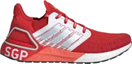 Кроссовки Adidas UltraBoost 20 'City Pack - Singapore', красный fx7817 | red