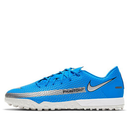 Кроссовки фантом gt академия tf Nike, синий ck8470-400 | photo blue/metallic silver