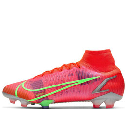 Кроссовки mercurial superfly 8 elite fg Nike, красный cv0958-600 | bright crimson/indigo burst/white/metallic silver