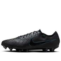 Кроссовки tiempo legend 10 elite firm ground low top Nike, черный dv4328-002 | black/deep jungle