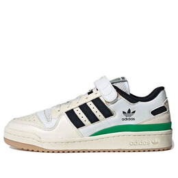 Кроссовки форум 84 низкие Adidas, белый gx9058 | white/black/green