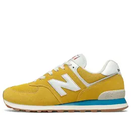 Кроссовки 574 New Balance, желтый ml574hb2 | yellow/sky blue