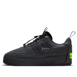 Кроссовки air force 1 low experimental Nike, черный cv1754-001 | black/anthracite/chile red/hyper royal