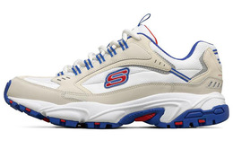 Кроссовки Stamina Chunky для мужчин с низким верхом, белые/красные/желтые Skechers 51286-wrdb