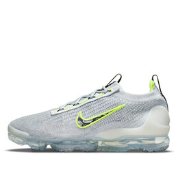 Кроссовки air vapormax 2021 flyknit Nike, серый dh4085-001 | wolf grey/black/white/volt